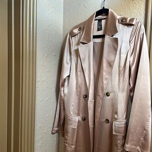 Victoria’s Secret Satin Trench Coat